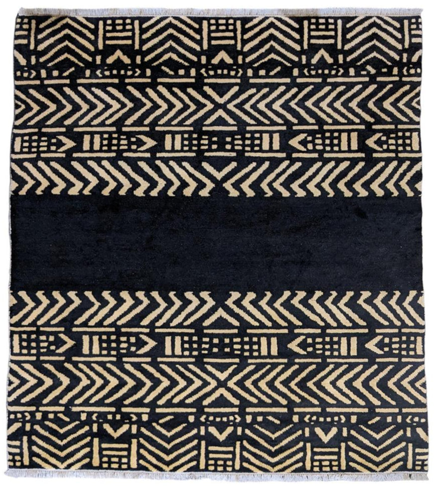 Dinka Hand Knotted Rug - 278 x 253 cm