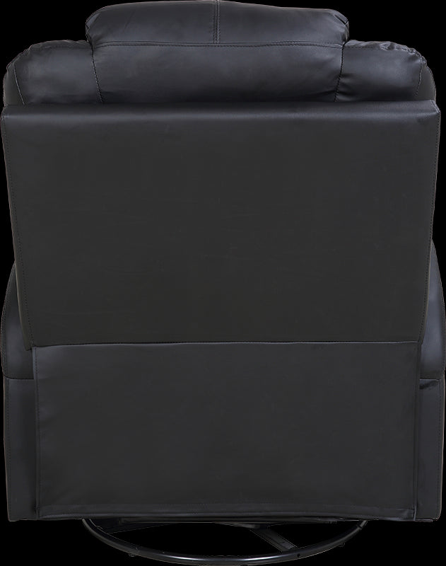 NNEDSZ Sofa Chair Recliner 360 Degree Swivel PU Leather Lounge 8 Point Heated-4