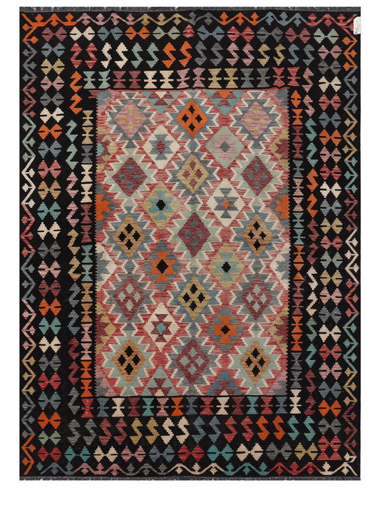 Maimana Afghanistan Kilim Rug - 355 x256 cm