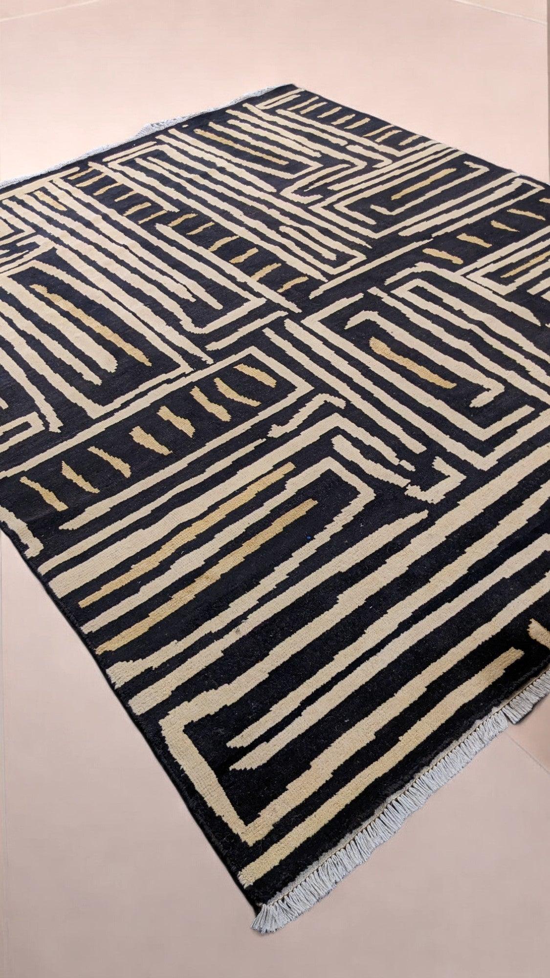Zulu Hand Knotted Rug - 278 x 244 cm