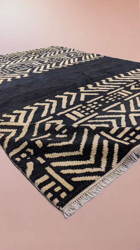 Dinka Hand Knotted Rug - 278 x 253 cm