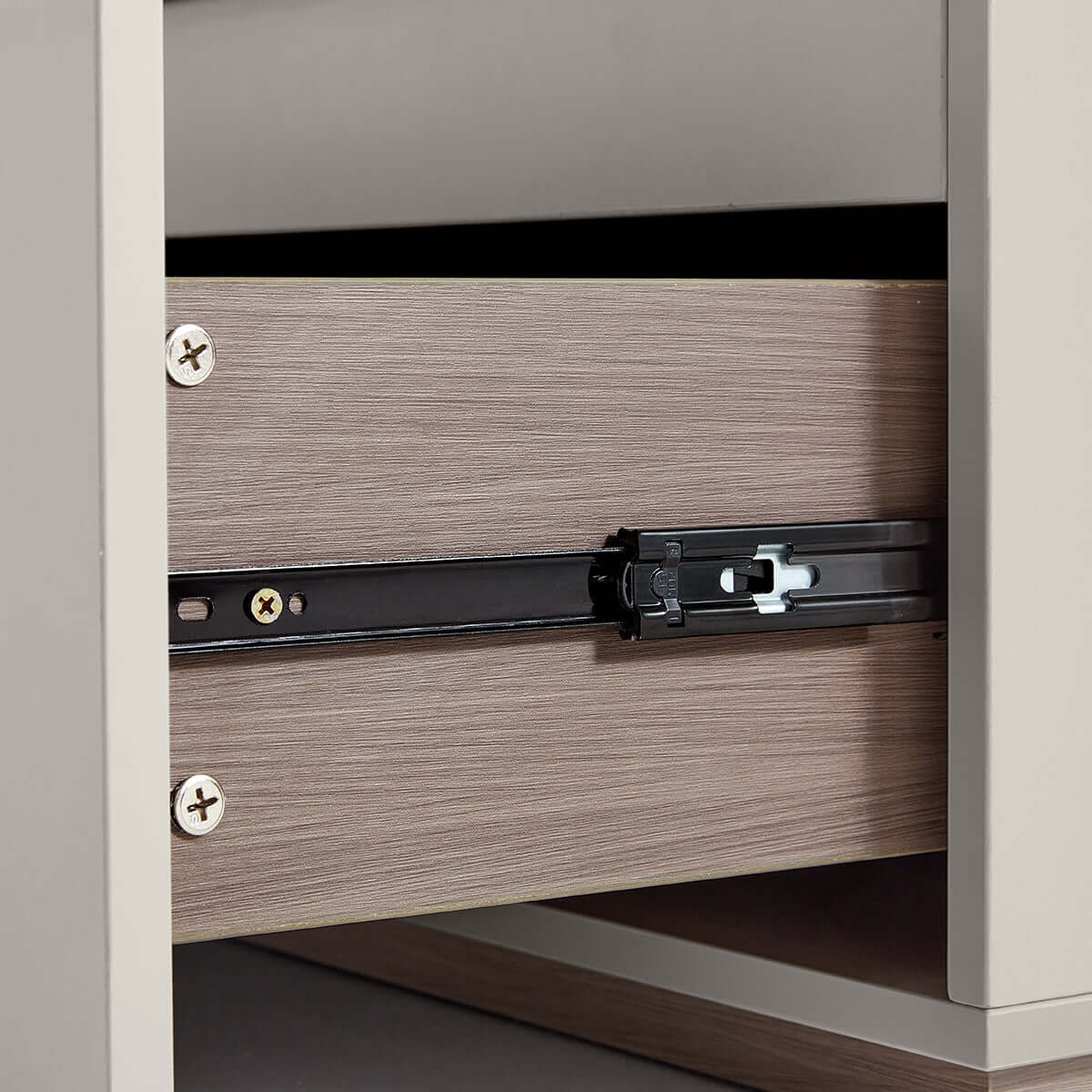 Modern Grey Coffee Table & Side Table Set